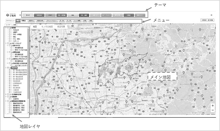 市民公開WebGIS